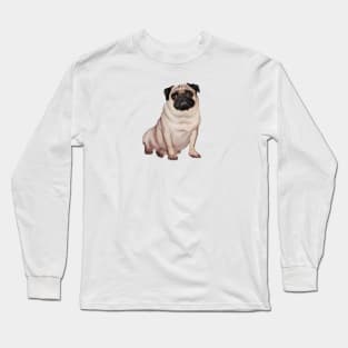 A Fawn Pug - Just the Dog Long Sleeve T-Shirt